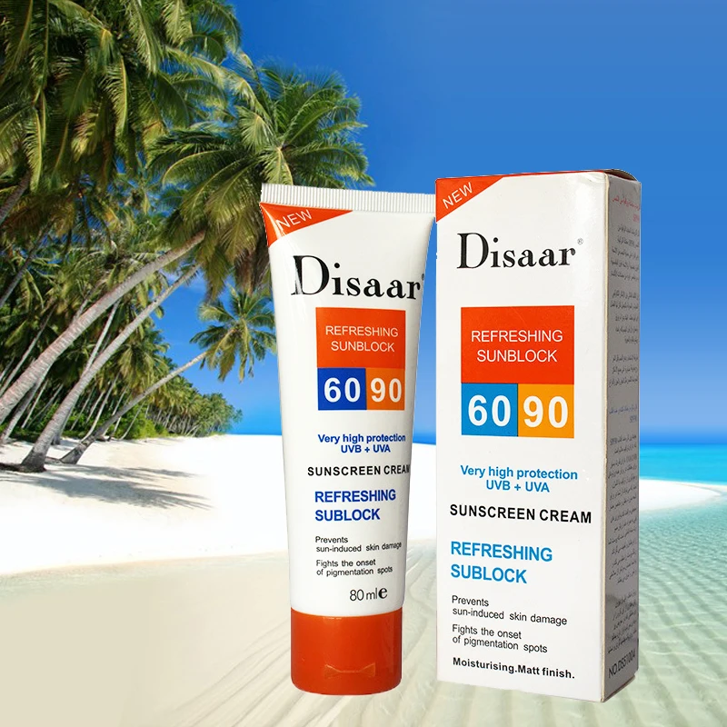 3 шт. солнцезащитный крем Disaar Spf 90 + увлажняющий для лица предотвращает