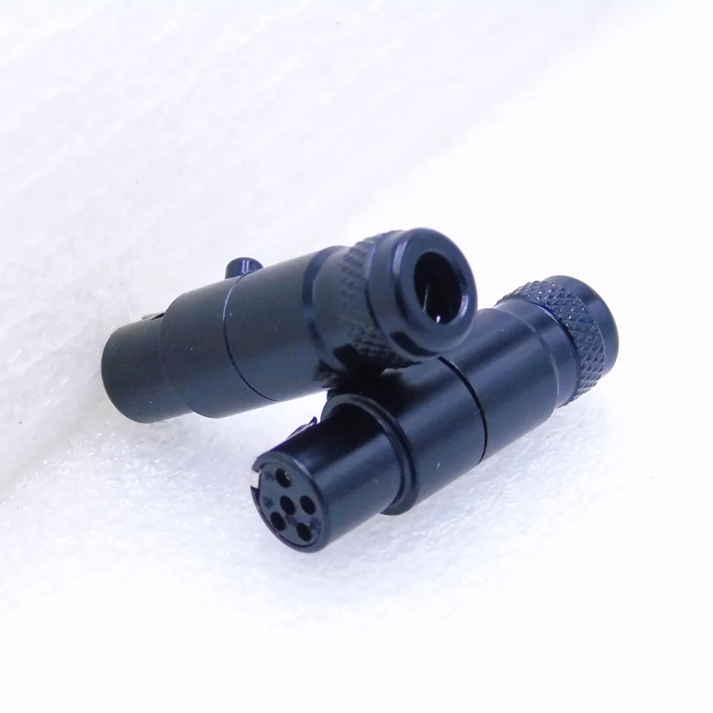 Высокое качество черный 20 шт./лот mini xlr 5 pin Женский аудио разъем микрофона TA5FSH B Mini