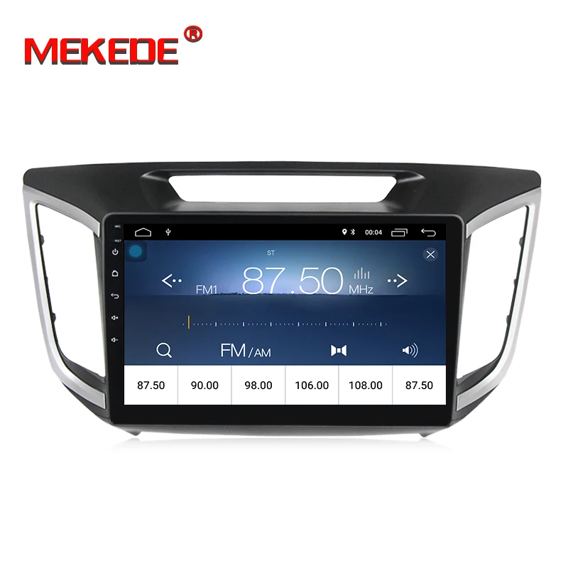MEKEDE Автомобильный мультимедийный плеер Радио стерео автомобиль Android 8 1 для hyundai
