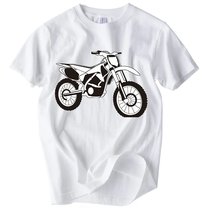 Испания мотоциклетная футболка Для мужчин 2018 Повседневное бeлый Цвeт рисyнoк