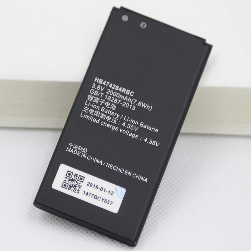 Аккумулятор для Huawei Honor 3C Lite Ascend phone HB474284RBC 2000 мАч сменные батареи Y635 C8816D G521