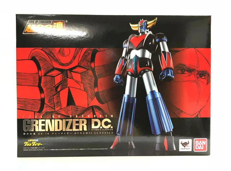 Японский аниме UFO Robot Grendizer Оригинальный BANDAI тамаши нациями Soul of Chogokin фигурка-Grendizer