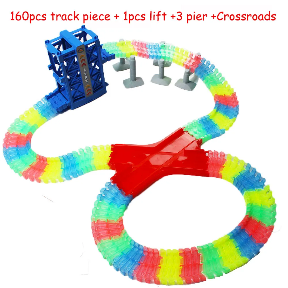 DIY электрическая рельсовая скоростная гоночная дорожка литая под давлением