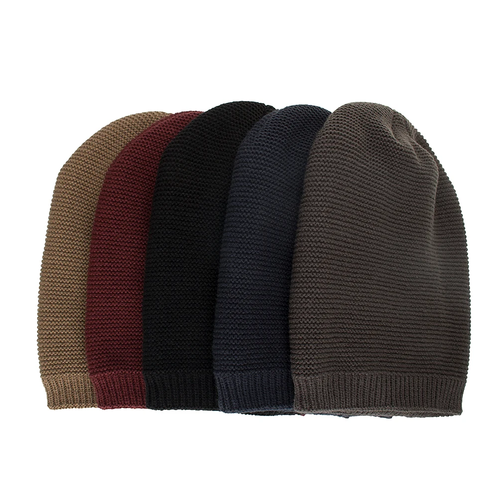 

Joymay 2018 New Winter Beanies Hat Unisex Plain Warm Soft Skull Knitting Cap Hats Gorro Caps For Men Women Dropshipping WM095