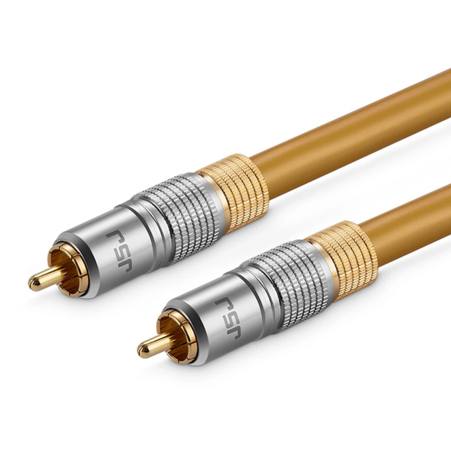 RCA аудио видео кабель Сабвуферный 1 сабвуферы AV ресиверы Hi Fi кабель|Кабели VGA| |