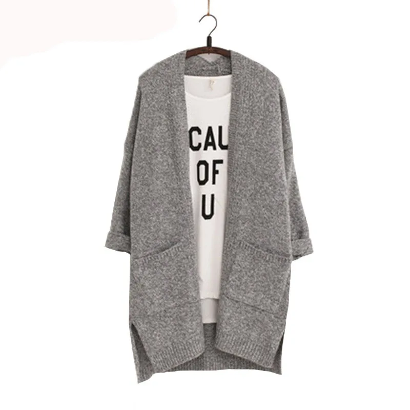 Новинка 2017 женские длинные кардиганы осенне весенний бренд повседневный стиль