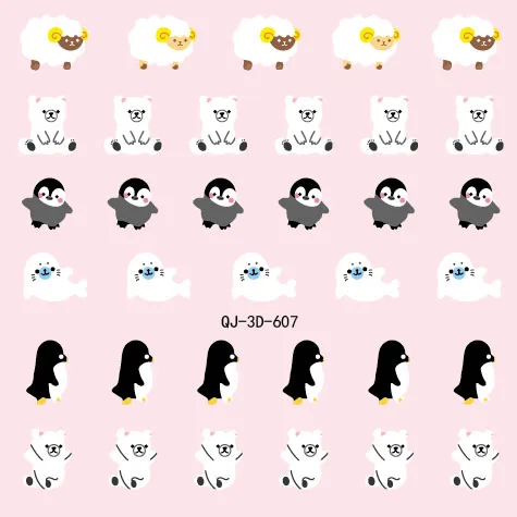 Хит продаж 2015 Переводные картинки для часов наклейки ногтей маникюра 3 D