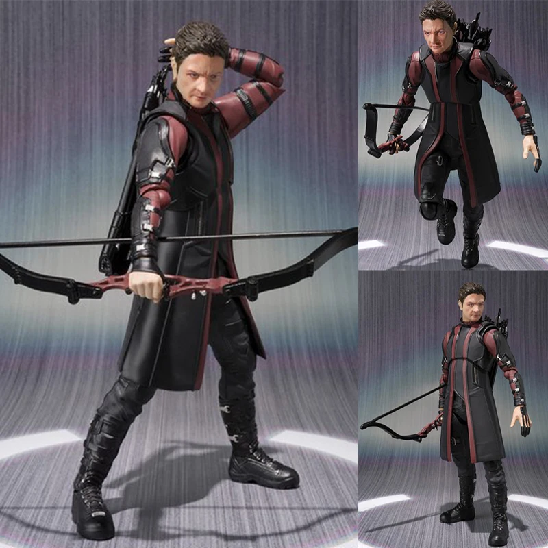 Горячий фильм 15 см Marvel HAWKEYE Avengers Age of Ultron SHFiguarts SHF совместный Подвижный игрушка из