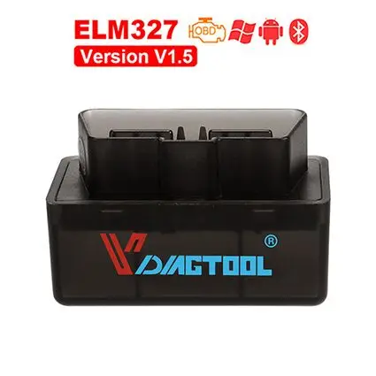 Bluetooth V1.5 Лучшее качество ELM327 V2.1/V1.5 Bluetooth OBD2 диагностический инструмент для Android/Symbian Torque Super MINI ELM 327 для OBDII протоколов - Цвет: Bluetooth V1.5