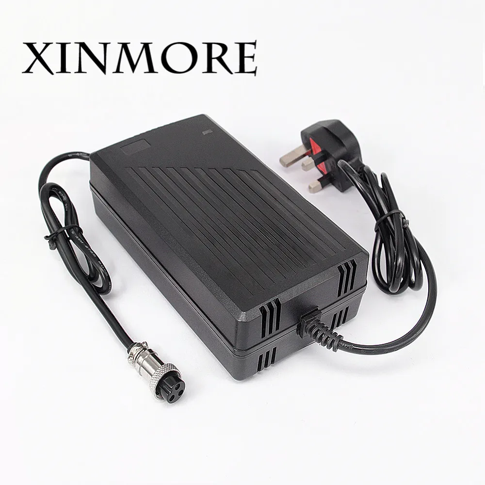 XINMORE 29,4 V 7A 6A 5A 4A литий-ионный аккумулятор зарядное устройство для 24 V Lipo велосипед Электроинструмент набор батарей для скутера с CE ROHS