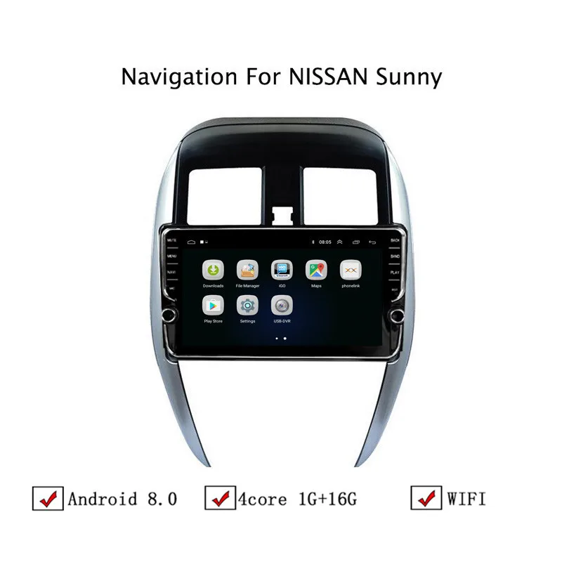 NAVITOPIA 10 1 дюймовый автомобильный мультимедийный плеер Andriod 8 GPS навигация для Nissan