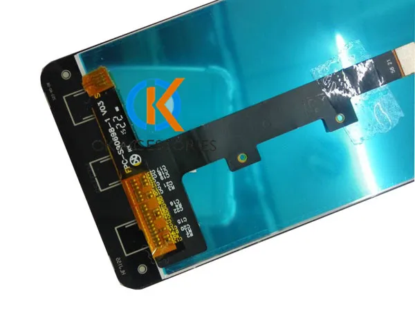 Высококачественный черный цвет для BQ Aquaris M4.5 ЖК-дисплей + фотоэлемент с лентой |