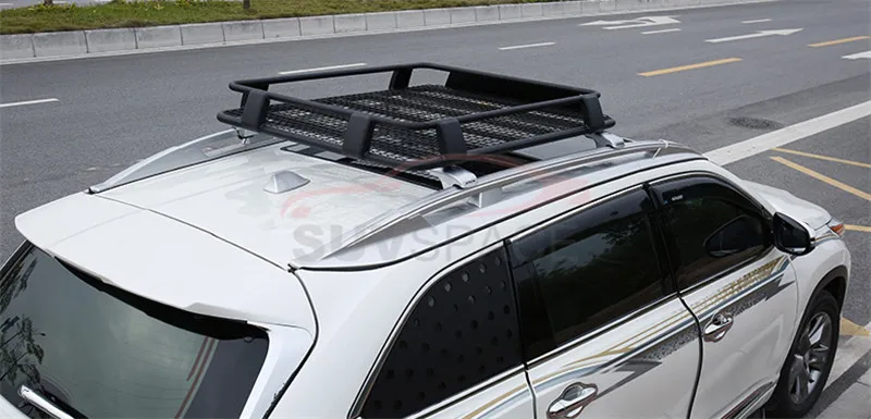 Подходит для багажника Toyota горлендер Kluger 2014 2020 багажник на крышу перекрестие 4