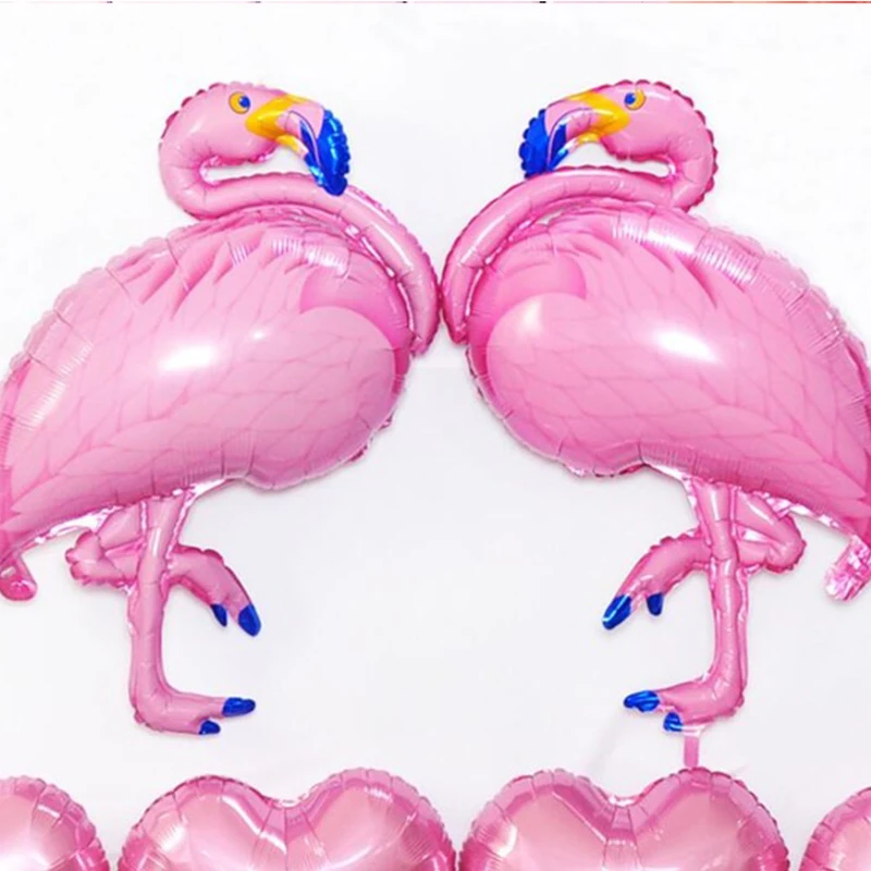 ZOPHIL 7 шт Foli Flamingo 46x21 см мини украшения из воздушных шаров на день рождения Дети
