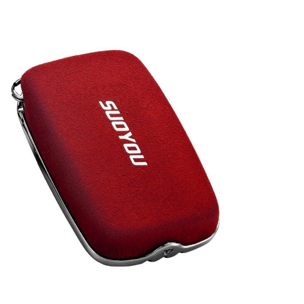 Высококачественный Роскошный чехол для автомобильного ключа из натуральной