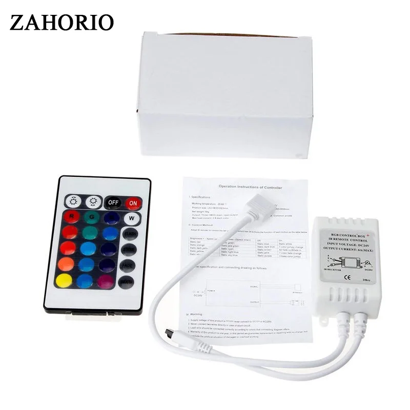 Контроллер RGB ZAHORIO для светодиодных лент SMD3528/5050/5730/5630/3014 | Лампы и освещение