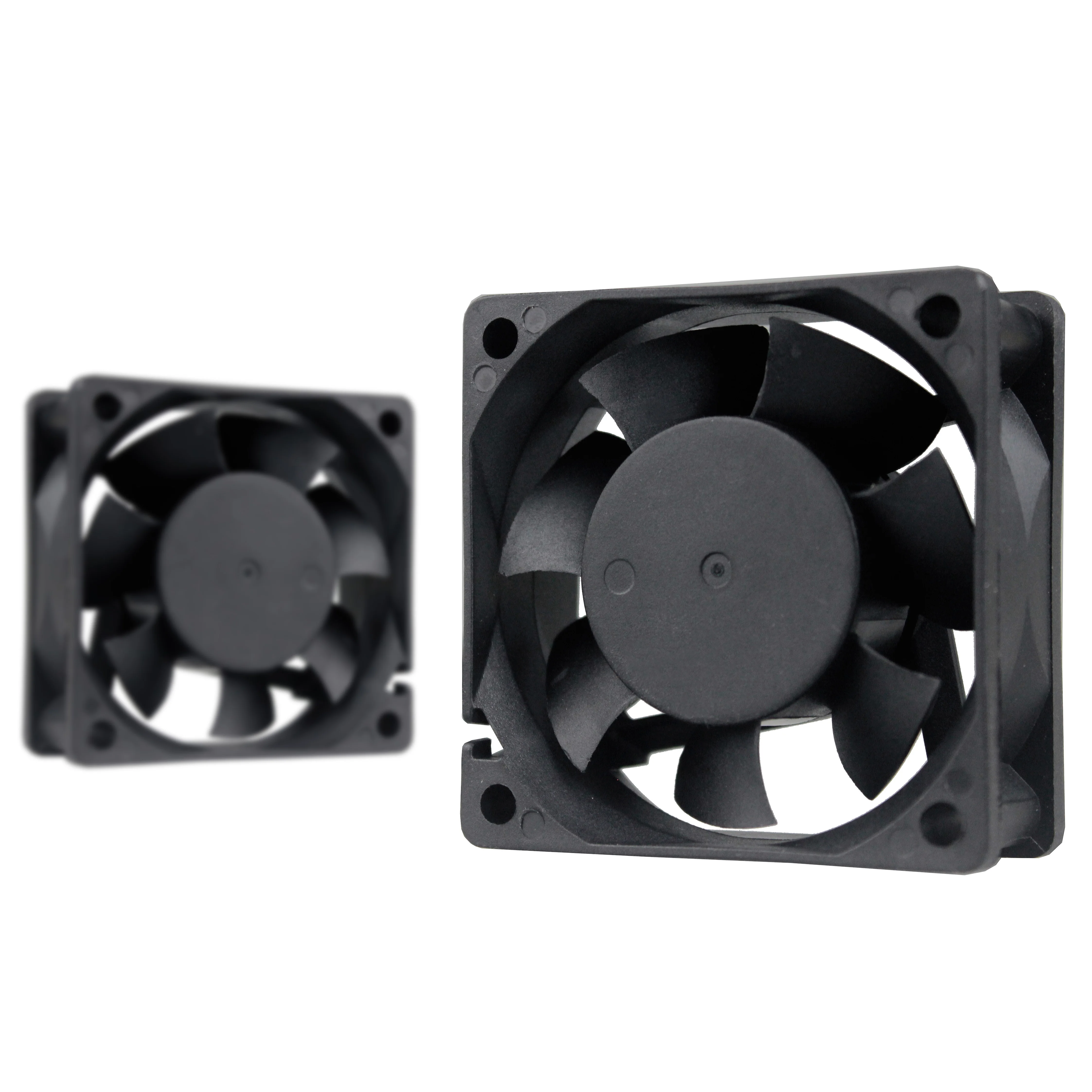 YOUNUON Hydraulic Bearing 6025 60mm 6CM 60x60x25mm EC Brushless Fan AC 110V 115V 120V 220V 240V Axial Fan With Srwes Fan Grills