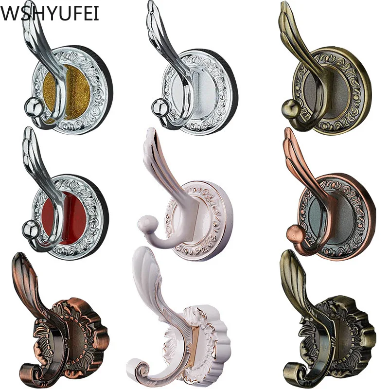 Высококачественный металлический крючок из цинкового сплава настенный стеллаж