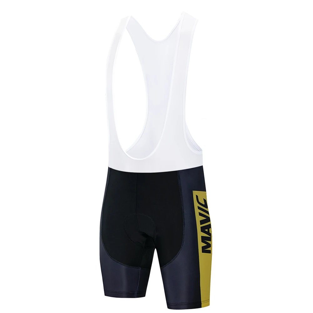 Pro Team Mavic 2020 Новые велосипедные 9D гелевые нагрудники шорты MTB быстросохнущие