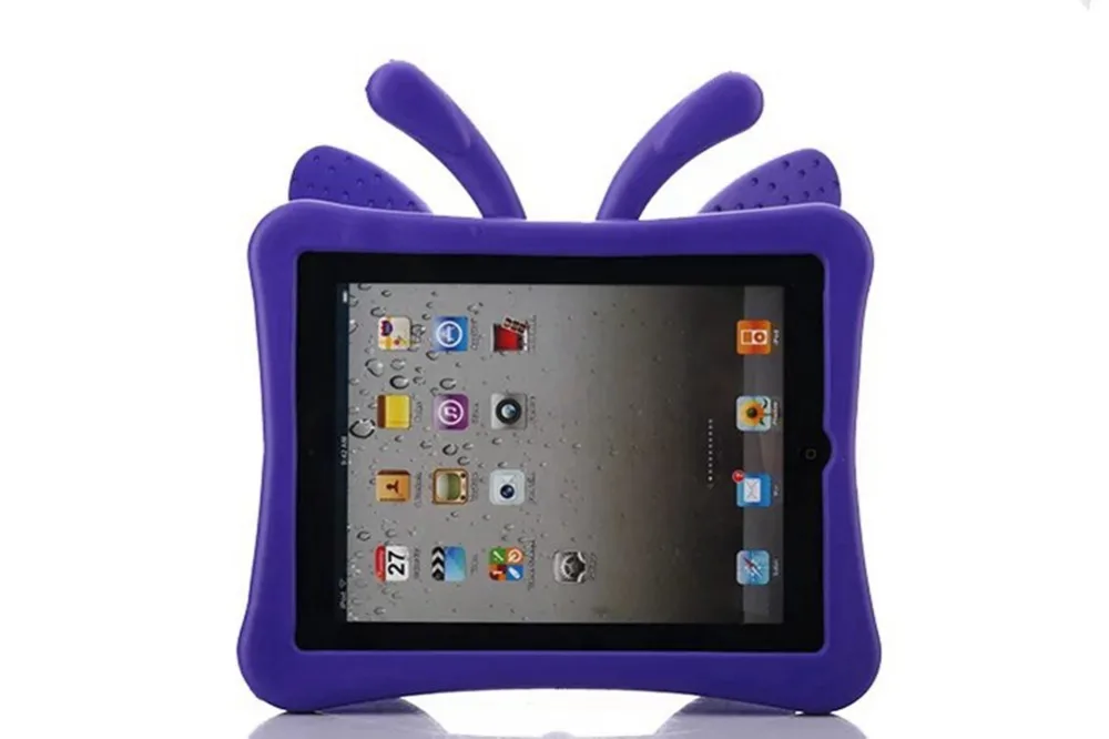 3D чехол с мультяшной бабочкой для ipad 2 3 4 чехол для ipad 4 Детская безопасная подставка противоударный чехол для планшета JOVTINI для ipad 3 для ipad 2