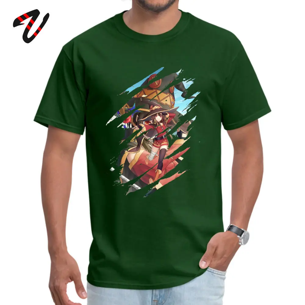 Футболка Megumin KonoSuba, с круглым вырезом, с рисунком, с коротким рукавом, Linkin Park, все хлопковые мужские футболки для отдыха, Прямая поставка