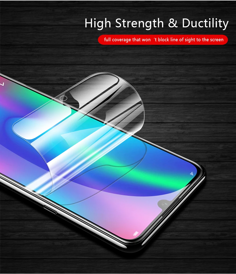 CHYI 3D изогнутая пленка для huawei Honor 10 Lite защита экрана Взрывозащищенная Гидрогелевая пленка с инструментами не закаленное стекло
