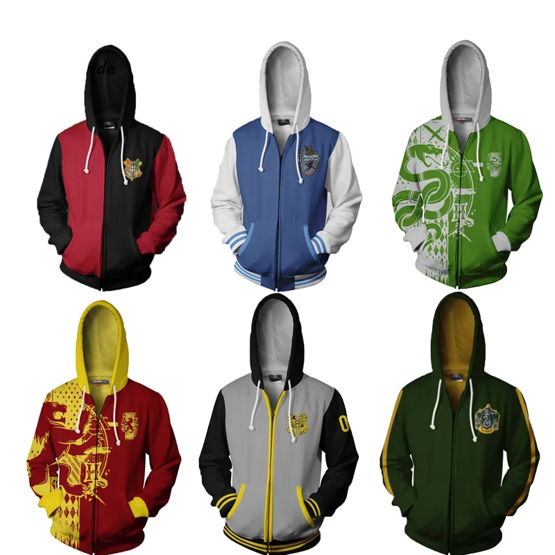 Толстовка мужская с капюшоном и 3D принтом Модный крутой пуловер на молнии