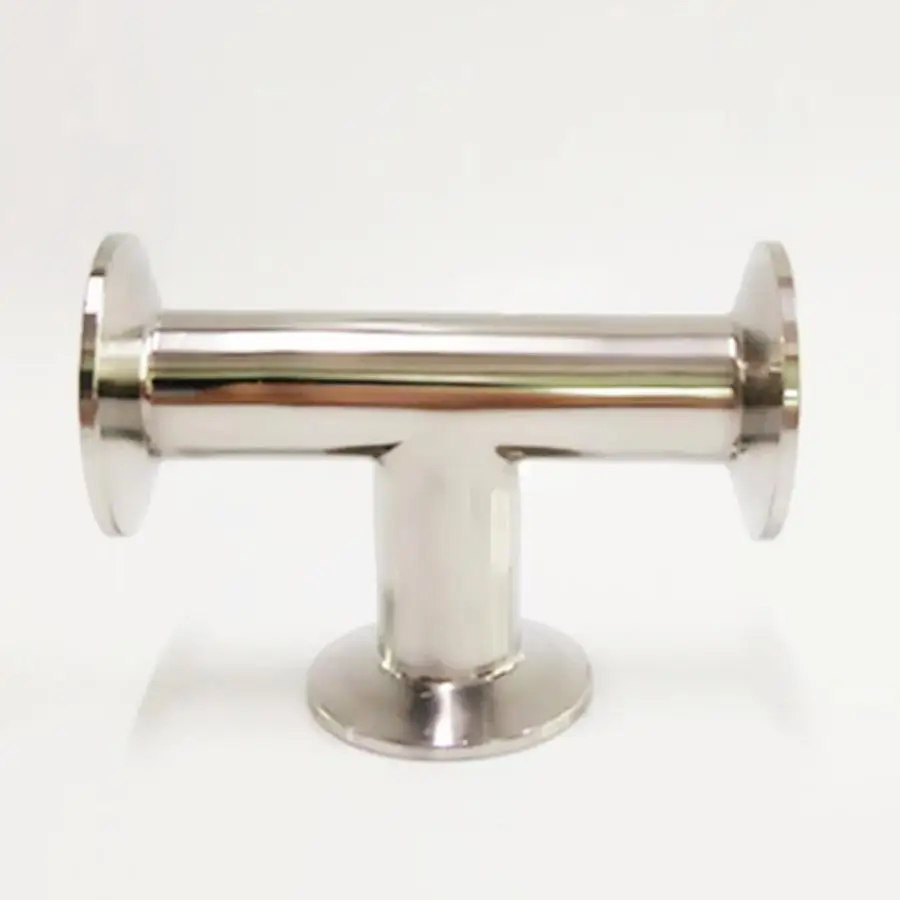 

89mm Pipe OD x 3.5" Tri Clamp Tee 3 Way SUS 304 Stainless Steel Sanitary Fitting Homebrew Beer Wine Diary Product
