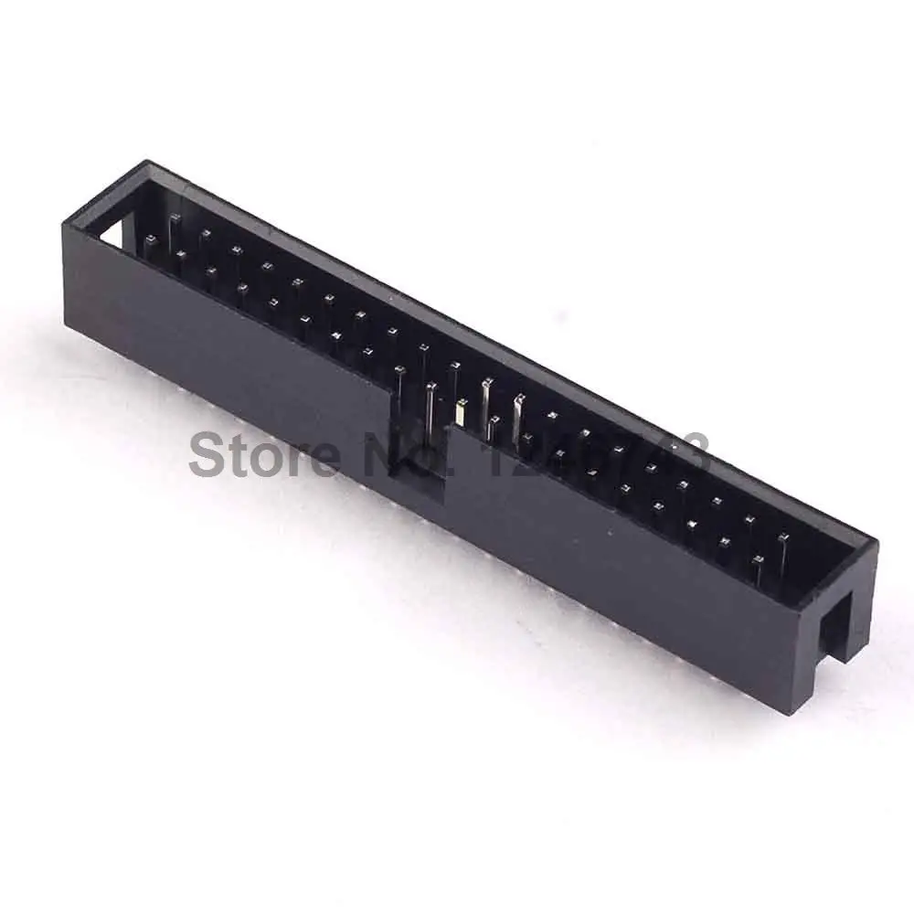 20PCS DC3-40P 40Pins Simple Croissants JTAG Spacing 2.54mm Connector ISP Plug | Обустройство дома