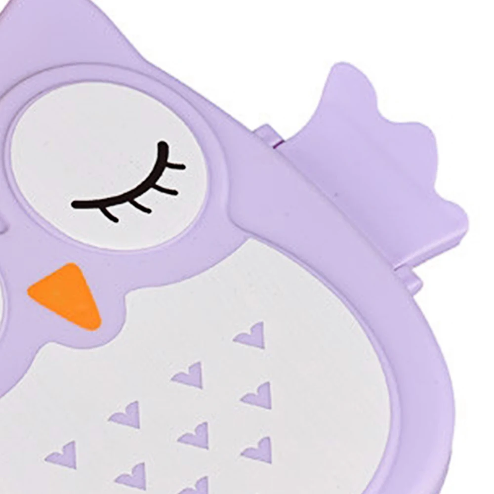 Пластиковая мультяшная Сова бенто коробка 2 сетки микроволновая печь пищевой