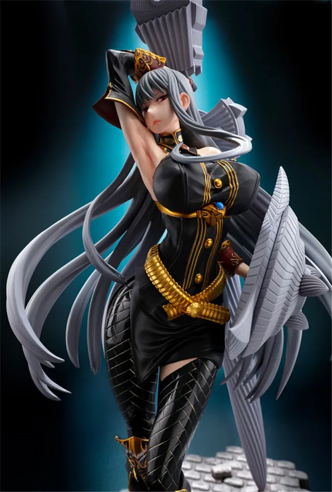 Аниме Valkyria Chronicles Selvaria Bles Battle style сексуальная девушка модель ПВХ фигурка
