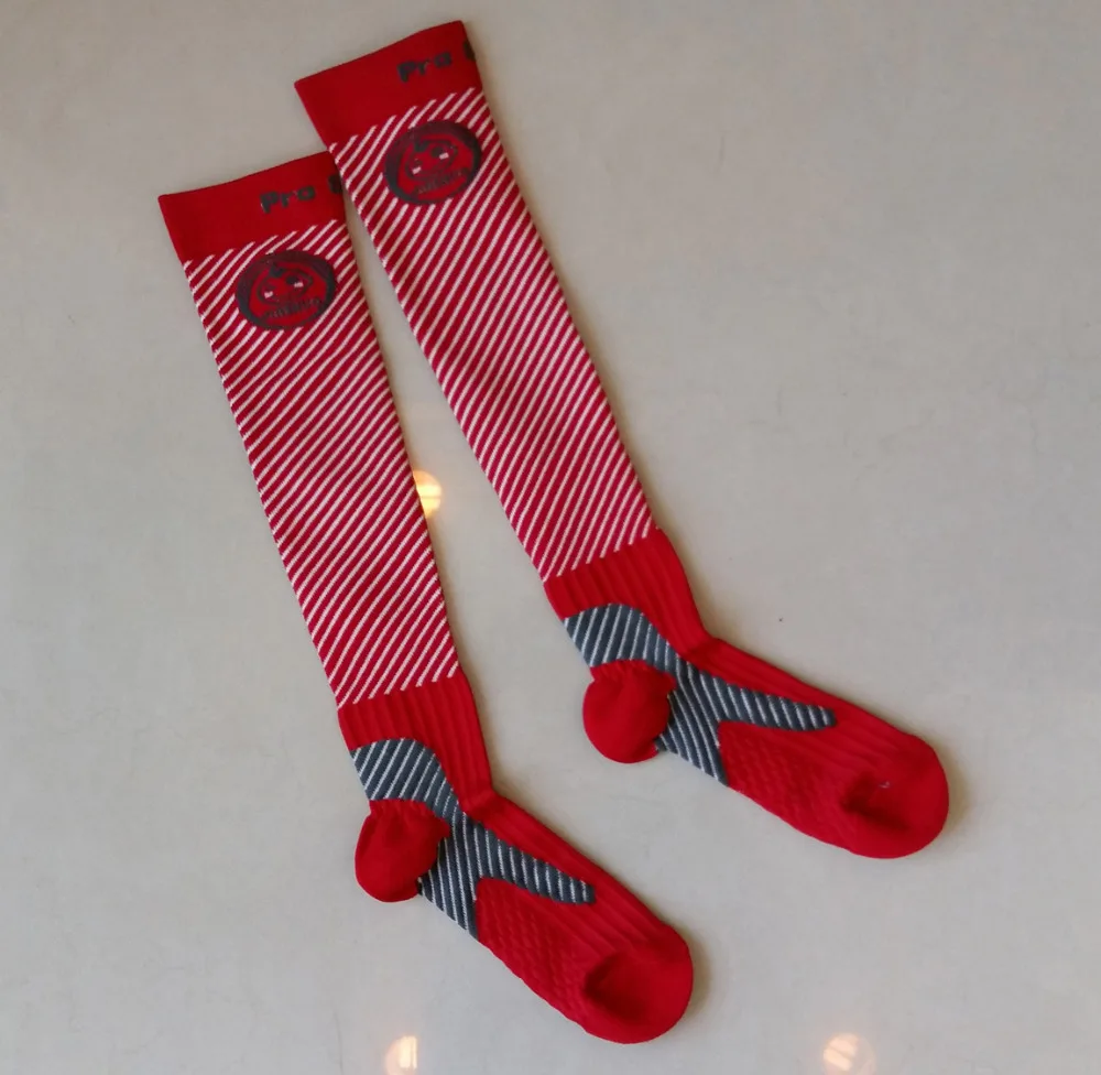 Велосипедные носки унисекс 2018 Компрессионные спортивные для велосипеда бега