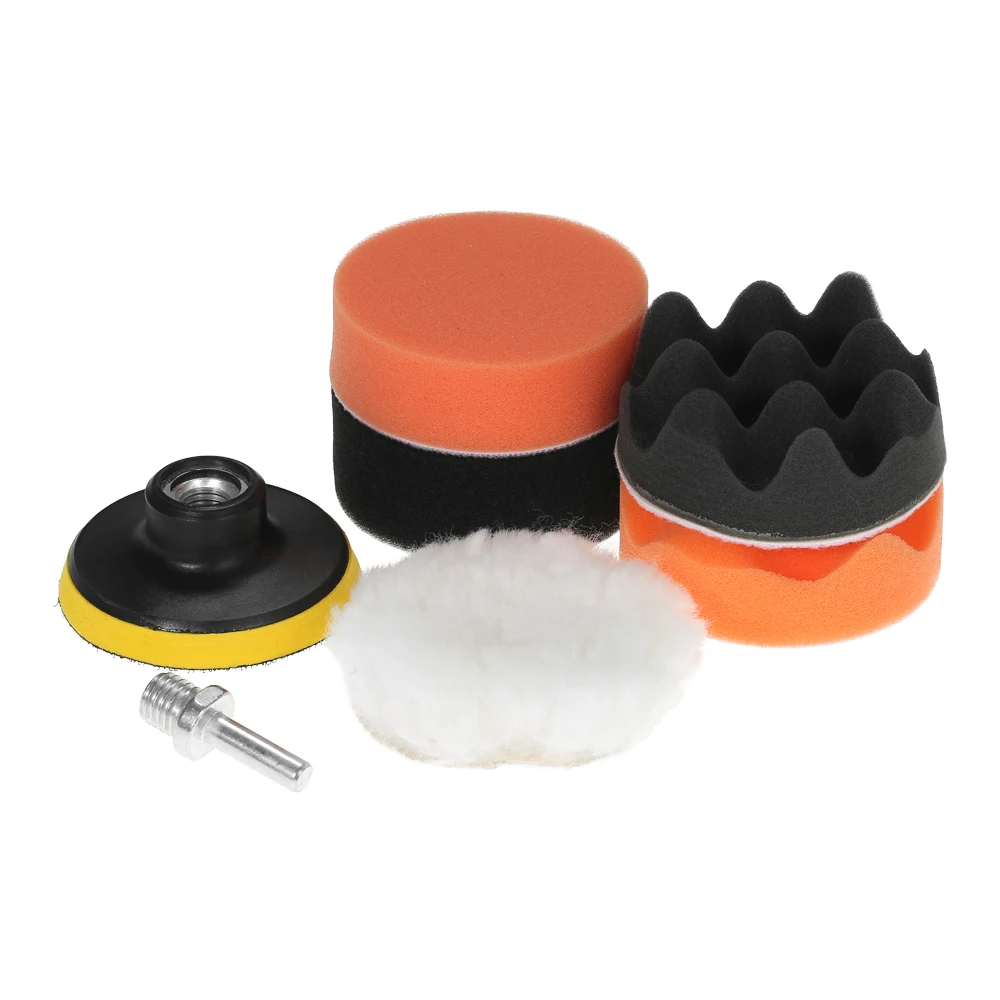 7 шт. полировальные колодки для автомобиля набор губок полировки из 4