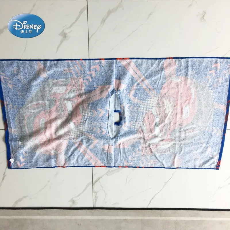 Disney 100% хлопок детское банное/пляжное полотенце с капюшоном для мальчиков малышей