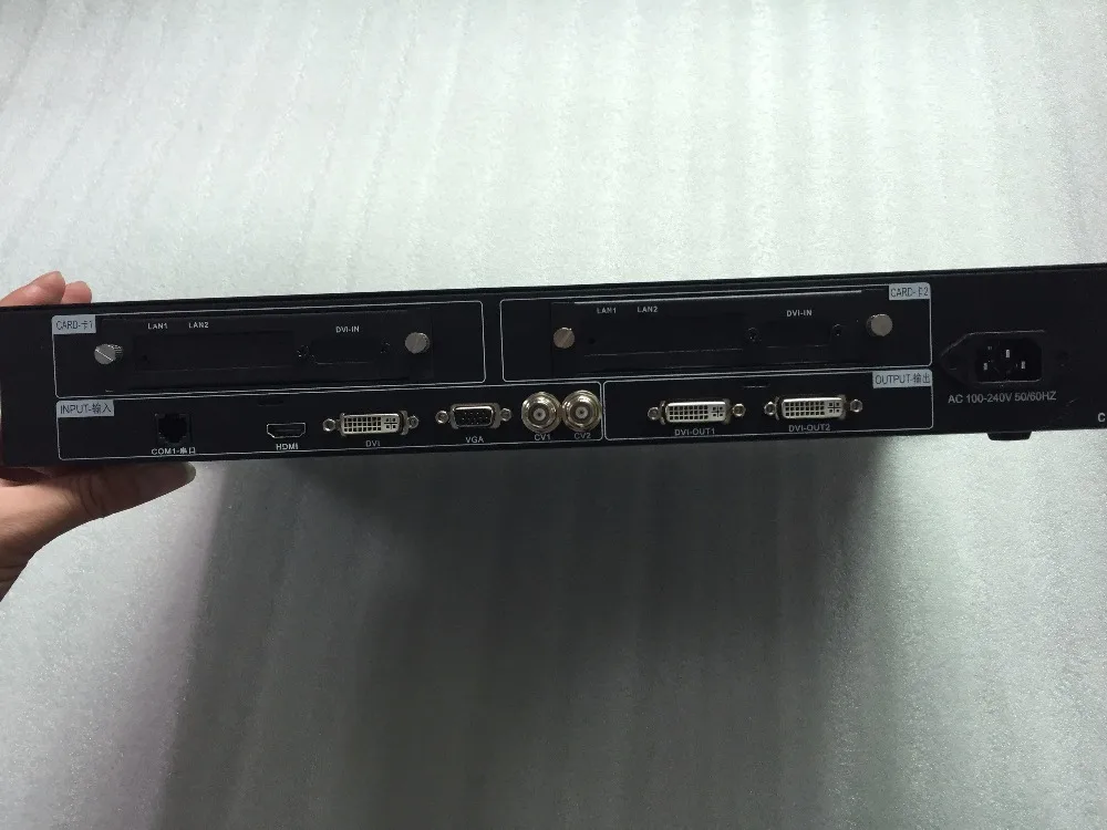 Светодиодный видео настенный контроллер NOVA и передающая карта LINSN+ KYSATR KS600 светодиодный преобразователь формата видеопроцессора 1920*1200 Поддержка DVI VGA HDMI