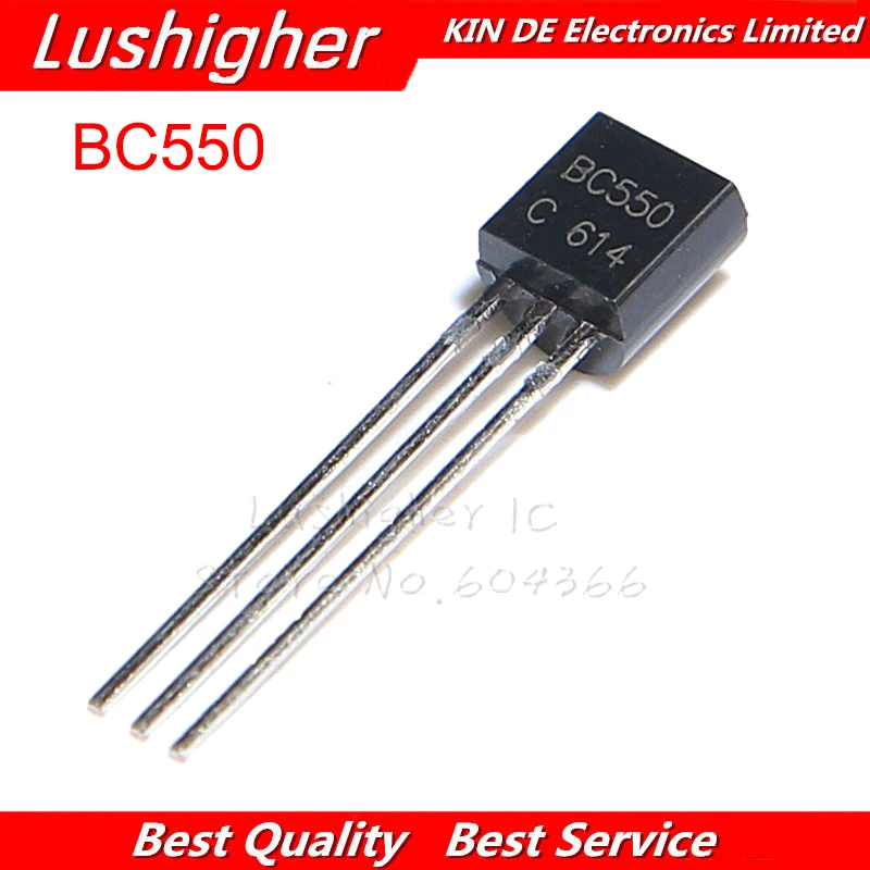 Транзистор BC550C BC560C BC560B BC550B BC516 BC517 BC550 BC560 TO 92 TO92 100 шт.|Интегральные схемы| |