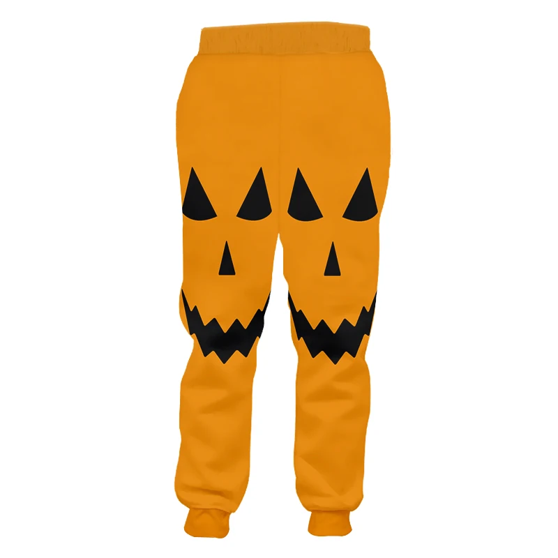 OGKB Хэллоуин 3D печатных черный Тыква женские тренировочные брюки весна и осень