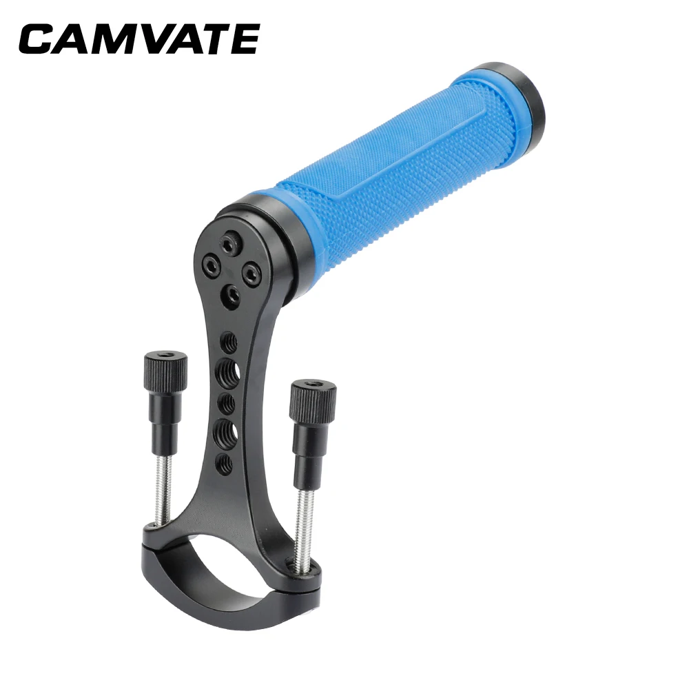 CAMVATE резиновая верхняя ручка синяя рукоятка для DSLR камеры DJI Ronin S Zhiyun Crane Plus / Moza Air 2