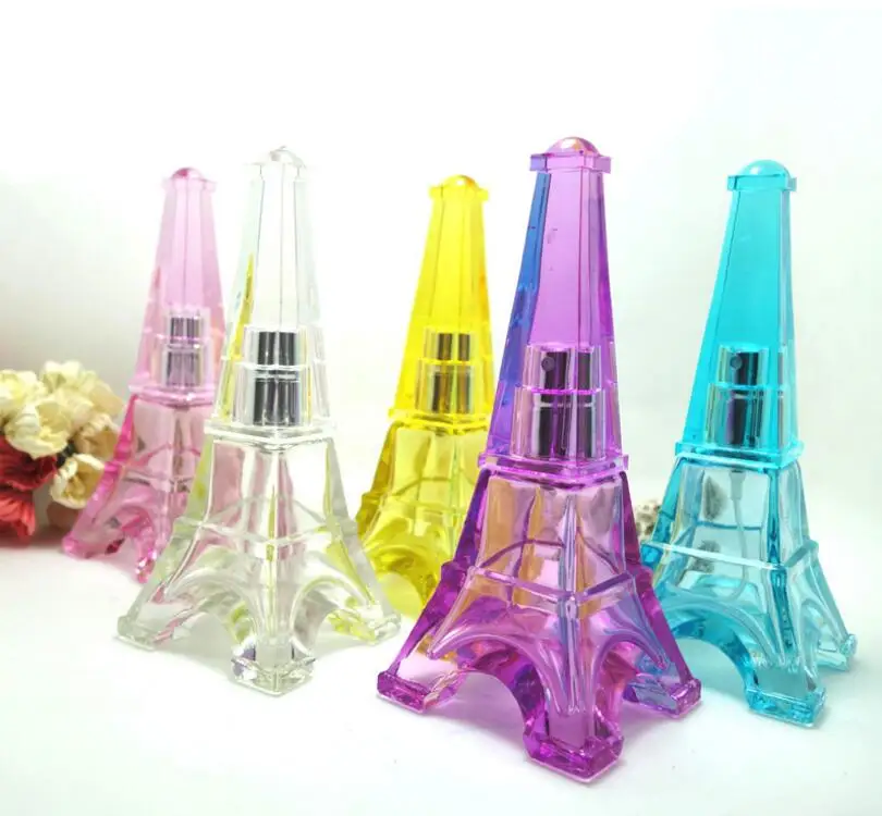 Оптовая продажа стеклянный испаритель для духов с изображением Эйфелевой башни