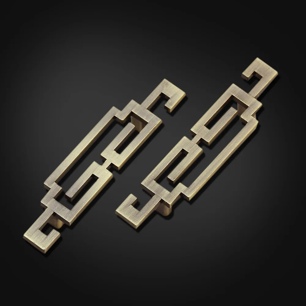 Китайский античный синий штатив ручка пасторальный шкаф обувной дверная древний