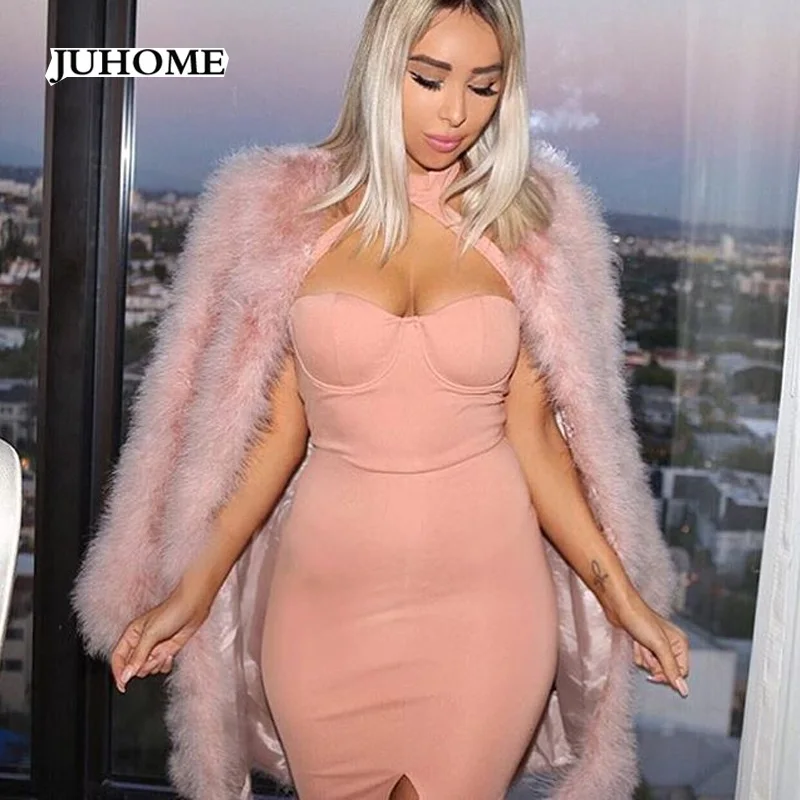 Женское облегающее платье с открытыми плечами элегантное вечернее карандаш