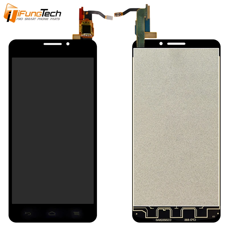 ЖК дисплей + сенсорный экран для Alcatel One touch Idol X OT6040 6040 6040D 6040E 6040A 6040X с сенсорным