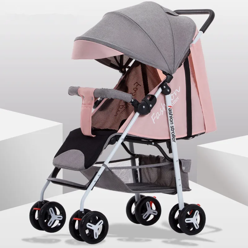 4 8 кг легкая детская коляска складная переносная четырехколесная Kinderwagen Детские