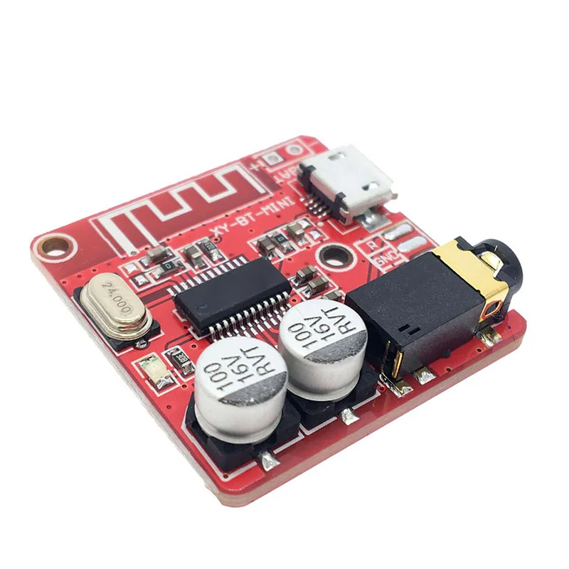 Горячая Bluetooth 4 1 аудио приемник плата 3 5 мм стерео DIY модифицированные аксессуары