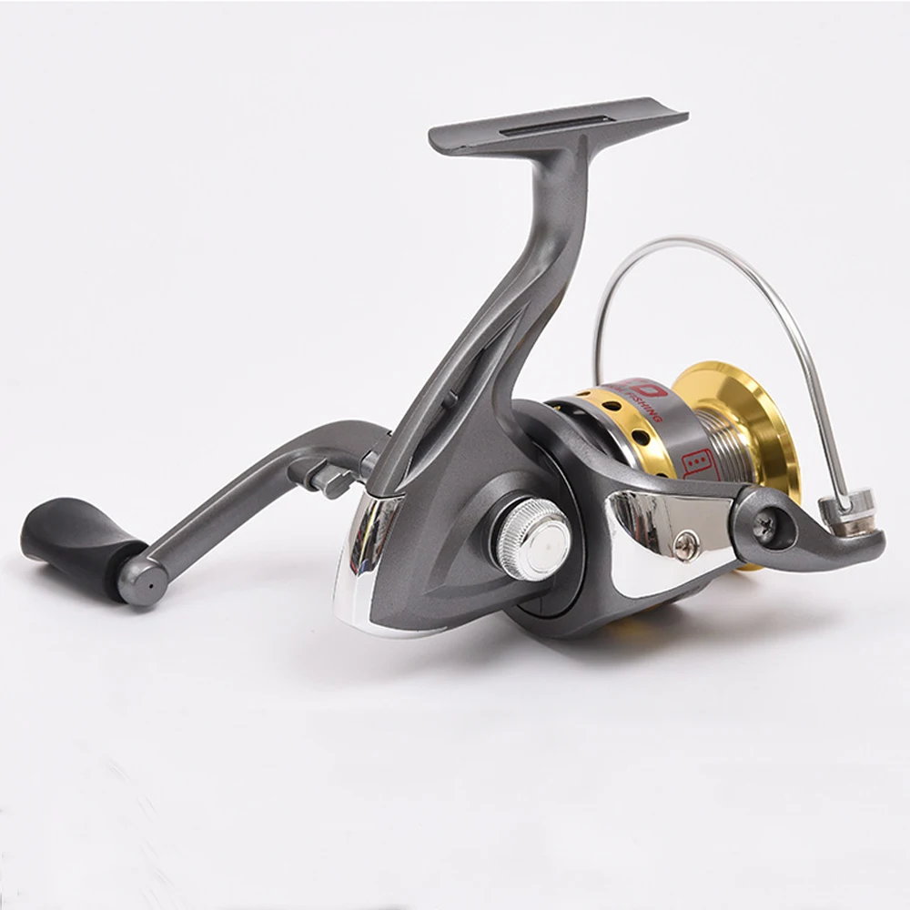 2017 New Style LEO Fishing Reels LE1000- 7000 Series Fake Bait Metal Pre-loading Spinning Wheel Sea 5.5:1 Gear Ratio | Спорт и