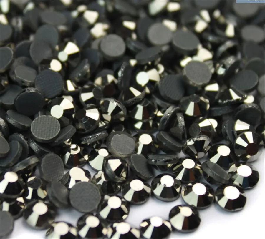 SS6 SS10 SS16 1440 шт. гематитовый цвет DMC Горячая фиксация стекла Стразы горячей
