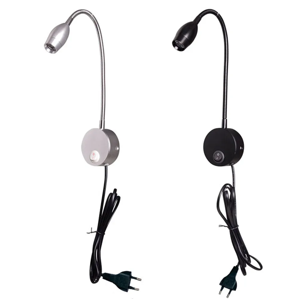 Новинка 2019 прикроватные лампы для чтения в спальню бра с вилкой европейского