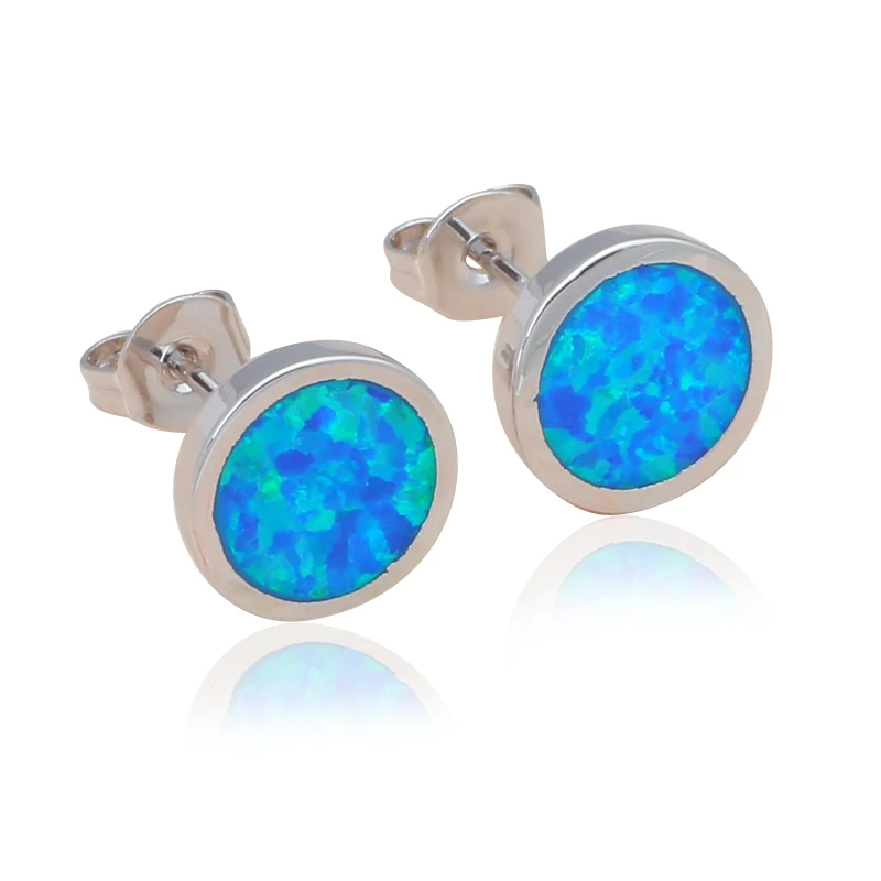 Женские серьги гвоздики с опалом серебро 2019 пробы 925 пробы|opal set|earrings eyeopal ore |