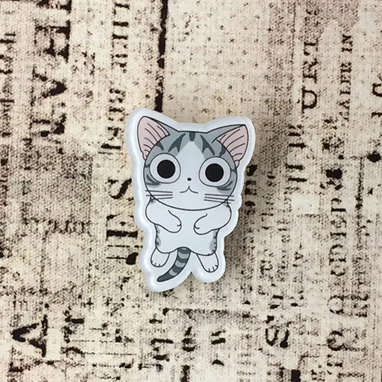 Милый мультяшный милый кот Чи, одежда в стиле аниме kawaii, акриловые заколки, значок, украшение, рюкзак с нашивками, значки на кнопках, броши,, Harajuku