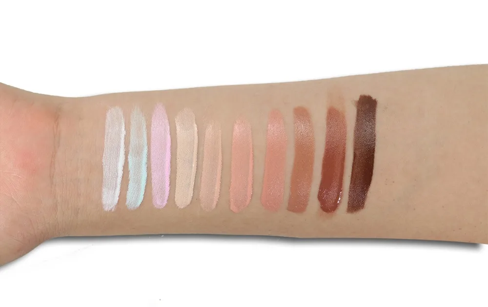 Брендовый отбеливающая жидкость Popfeel консилер для макияжа корректор цвета